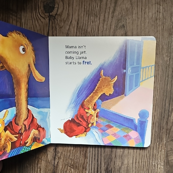 Scholastic Llama Llama Red Pajama Book - Blue and Red - Picture 2 of 3